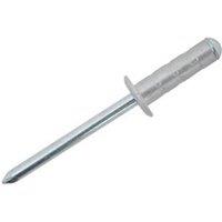 JRP Riveting Products Dome Head Rivets - 4.8 x 15mm - Box of 500 in Silver