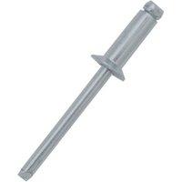 JRP Riveting Products 4.0 x 12mm Steel Rivets - Box of 800 in Silver