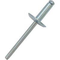 JRP Riveting Products 4.8 x 16mm A2 Rivets - Box of 250 in Silver
