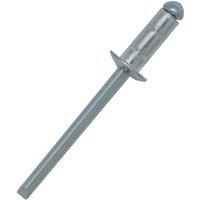 JRP Riveting Products Dome Head Rivets 4.8 x 17.5mm - Box of 400 in Silver