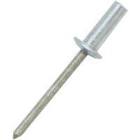 JRP Riveting Products Dome Head Rivets 4.8 x 8mm - Box of 500 in Silver