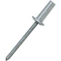 JRP Riveting Products 4.0 x 10mm Steel Rivets - Box of 800 in Silver