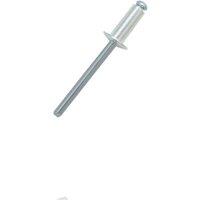 JRP Riveting Products 4.8 x 35mm Dome Head Rivets - Box of 200 in Silver