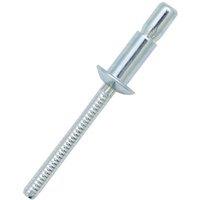 JRP Riveting Products 4.8 x 10mm Aluminium Rivets - Box of 250 in Silver