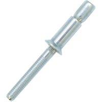 JRP Riveting Products 4.8 x 13mm Aluminium Rivets - Box of 250 in Silver