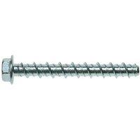 Unifix Anchor Bolts Hexagon Flange Head Bzp - M6 x 75 - Box of 100 in Silver