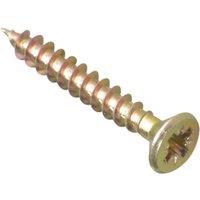 Forgefix Multi-Purpose Pozi Screw Csk St Zyp 4.5 X 35Mm Box 200 in Silver