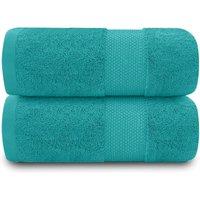 GAVENO CAVAILIA Miami Towel in Teal | Size: Bath Sheet