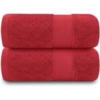 GAVENO CAVAILIA Miami Towel in Wine | Size: Bath Sheet