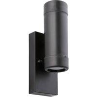First Choice Lighting Gale - Polypropylene Coastal Dusk Dawn Wall Light in Black