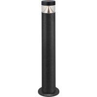First Choice Lighting Pyramid - Black LED Outdoor 50cm Post Light