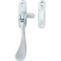 Loops Spoon End Reversible Casement Window Fastener 124mm Length Satin Chrome