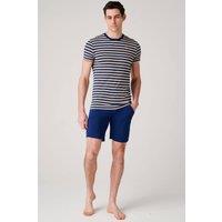 British Boxers Men's "Sandstone" Bamboo Short Pyjama Set | Size: XL