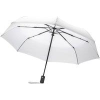 XD Design Men's Impact Aware RPET Automatic Folding Umbrella in White