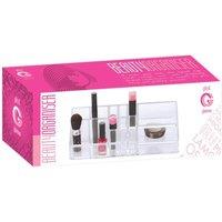 Envie Women's Glitz & Glamour 80730 Beauty Acrylic Cosmetic Make-Up Organiser in White