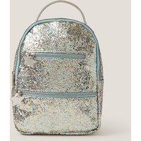 Monsoon Women's Glitter Charm Backpack in Blue