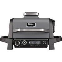 Ninja Woodfire Electric BBQ Grill & Smoker OG701UK in Grey