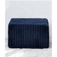 Groundlevel Camden Velvet Footstall in Navy