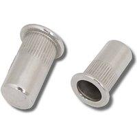 JRP Riveting Products M6 x 21.0 Rivet Nuts - Box of 500 in Silver