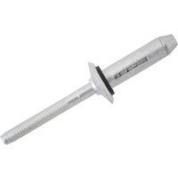 JRP Riveting Products Aluminium Dome Head Washer - Box of 100 in Silver