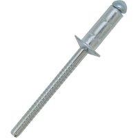 JRP Riveting Products 3.2 x 8mm A2 Dome Head Rivets - Box of 1000 in Silver
