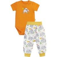 Frugi Little Parsnip Outfit in Orange | Size: 9-12 m