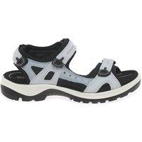 Ecco Women's 'Yucatan' Casual Sandals in Pale Blue | Size: 7.5