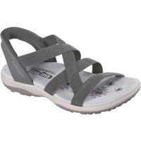 Skechers Women's Reggae Slim Stretch Flex Sandal in Olive | Size: 4