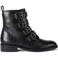 Carvela Women's 'Studio Strap' Leather Boots in Black | Size: 8