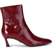 Carvela Women's 'Marcia Ankle' Patent Boots in Red | Size: 3