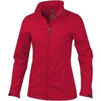 Elevate Women's Maxson Softshell Jacket in Red | Size: Large