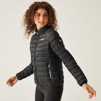 Regatta Women's Hillpack II Insulated Jacket in Jet Black | Size: 16