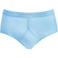 Chums Men's Jockey Y-Front Cotton Briefs Multi Pack Of 9 Underwear in Blue | Size: 44