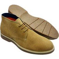 LB COMFORT Men's Percy Leather Boots in Tan | Size: 8