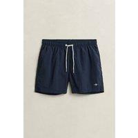 Gant Men's Swim Shorts Marine in Navy | Size: Large
