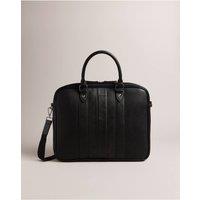 Ted Baker Men's Waymonhouse Check Document Bag Black