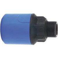 John Guest Blue Adaptor 20mm X 1/2" Male UG101B