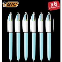 Bic 4-Colours Fun Ballpoint Pen 1.0mm - 6 Packs