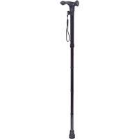 Aidapt Collapsible Ergonomic Walking Stick Right in Black