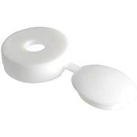 Forgefix Hinged Cover Cap White No. 10-12 Bag 100