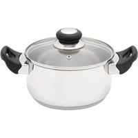 Judge Vista Stainless Steel Casserole Pot 18cm / 1.8L - Silver