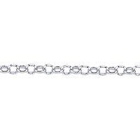 Jewelco London Silver Belcher Pendant Chain Necklace 1.9mm | Size: 18 inches