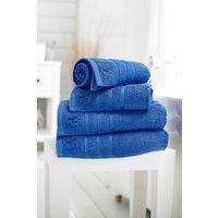 Lobster Creek Kaleidoscope 550gsm Combed Cotton Towels in Royal