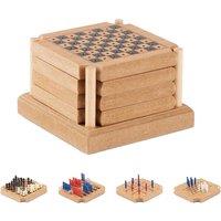 MidOcean CoastGame Coaster Set in Cream