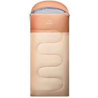 Obasyhig Thin Thermal-Lock Feather-Like Cotton Sleeping Bag in Khaki