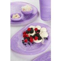 Bread + Butter Resin Large Oblong Platter - Purple