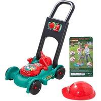 Living and Home Kids Lawn Mower with Helmet and Fuel Can