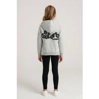 BCouture Girl's Leggings & Hoodie Set in Light Grey | Size: 12-13 Years