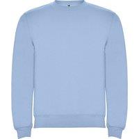 ROLY Men's Clasica Crew Neck Sweatshirt in Light Blue | Size: XS