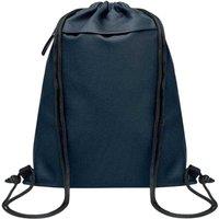 MidOcean Men's RPET Polyester Drawstring Bag in Blue